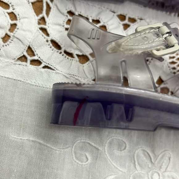 Lot of 2 Mini Melissa sandals size 5 - Picture 11 of 12